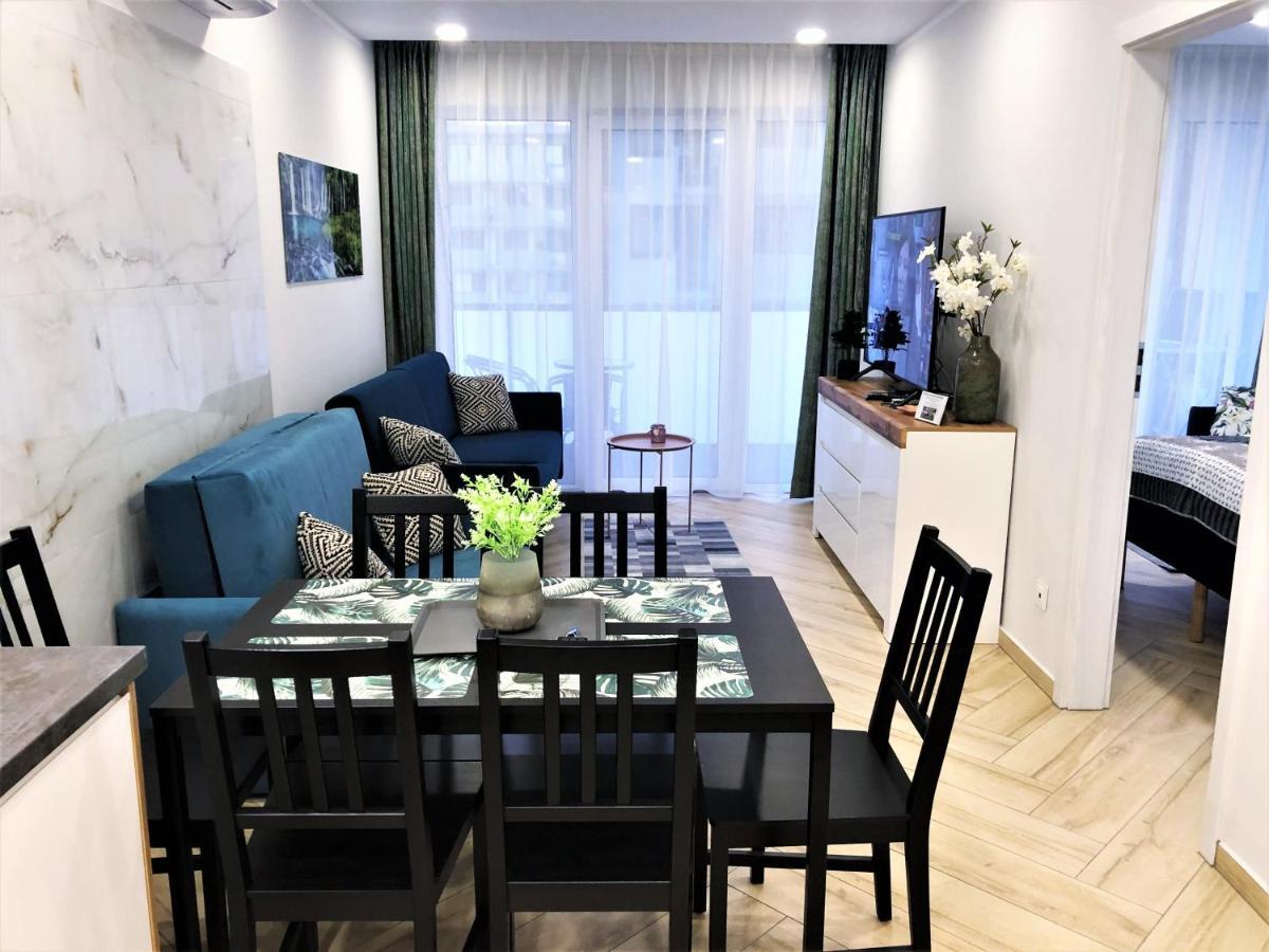 Apartament Superior Blue Przy Plazy- Free Pool, Saunas, Jacuzzi, Fitness, Salzgrotte Колобжег Екстер'єр фото