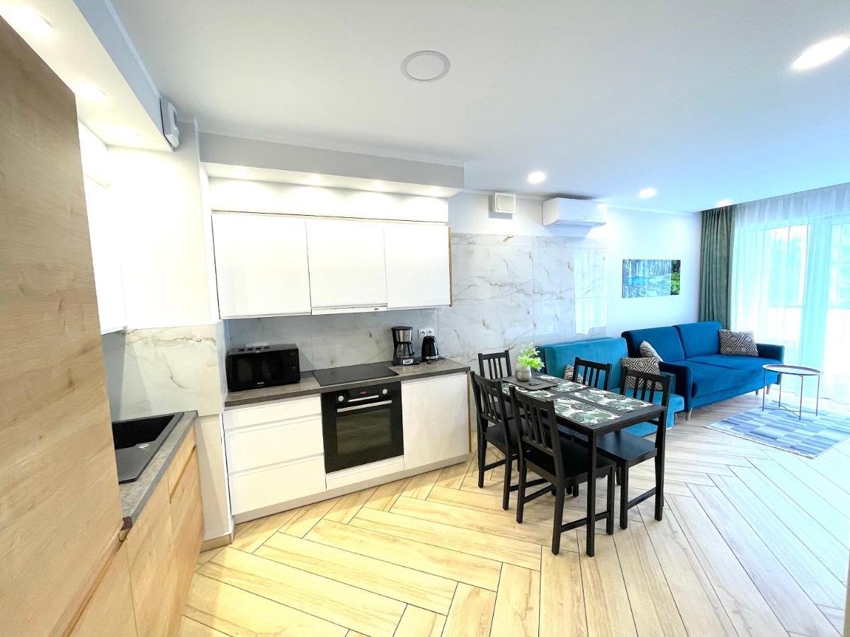 Apartament Superior Blue Przy Plazy- Free Pool, Saunas, Jacuzzi, Fitness, Salzgrotte Колобжег Екстер'єр фото