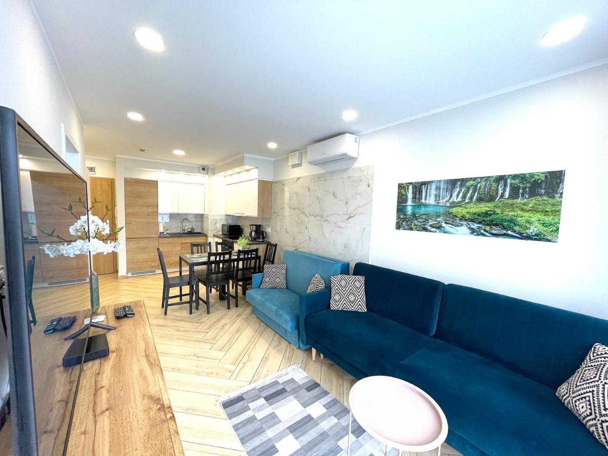Apartament Superior Blue Przy Plazy- Free Pool, Saunas, Jacuzzi, Fitness, Salzgrotte Колобжег Екстер'єр фото