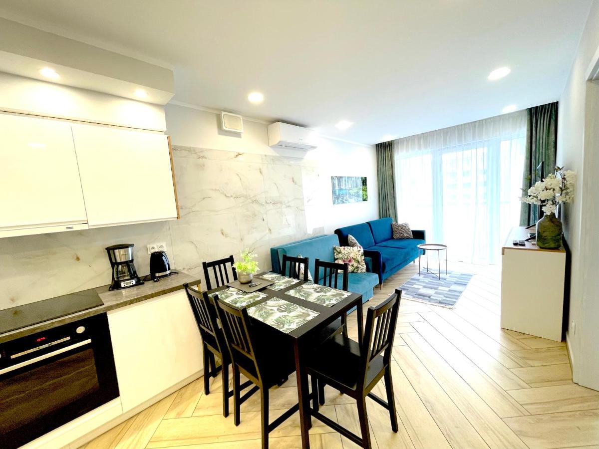 Apartament Superior Blue Przy Plazy- Free Pool, Saunas, Jacuzzi, Fitness, Salzgrotte Колобжег Екстер'єр фото