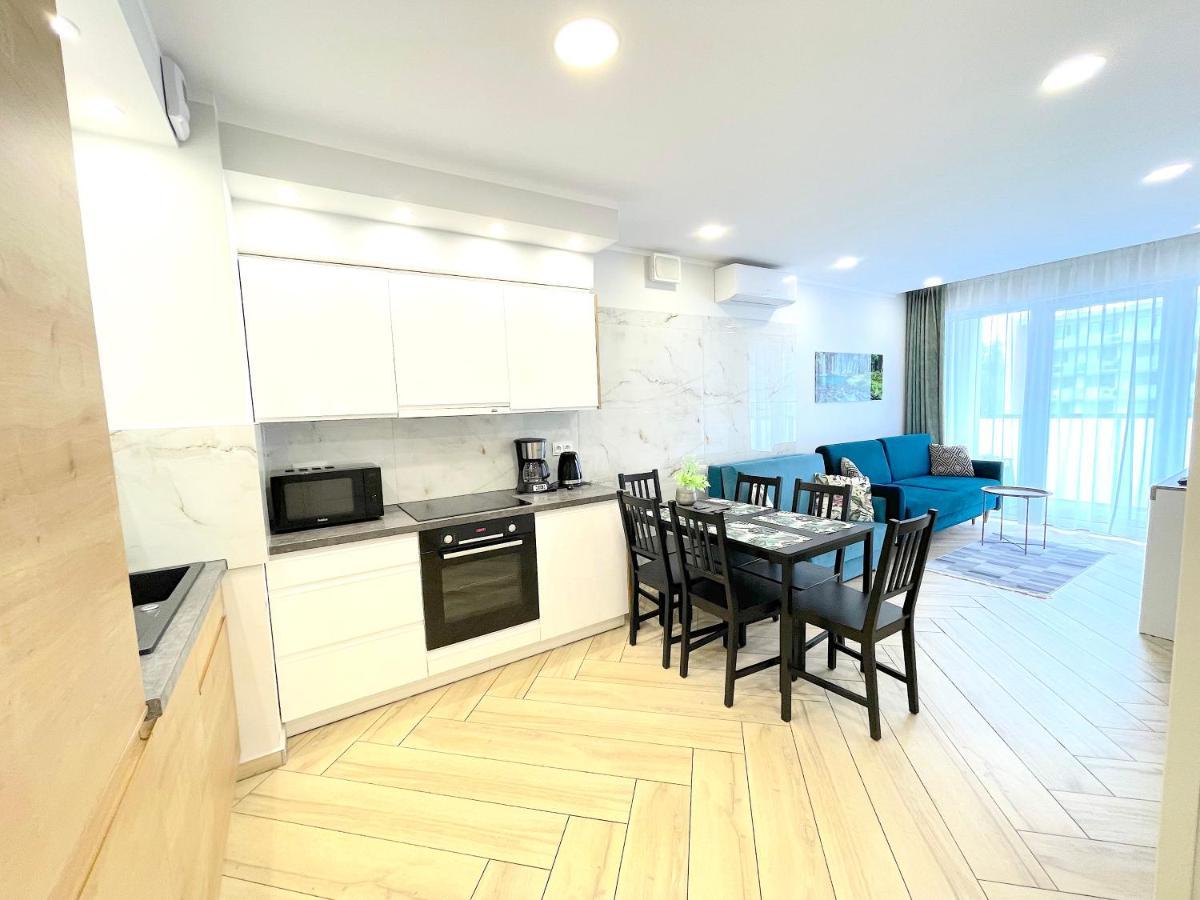 Apartament Superior Blue Przy Plazy- Free Pool, Saunas, Jacuzzi, Fitness, Salzgrotte Колобжег Екстер'єр фото
