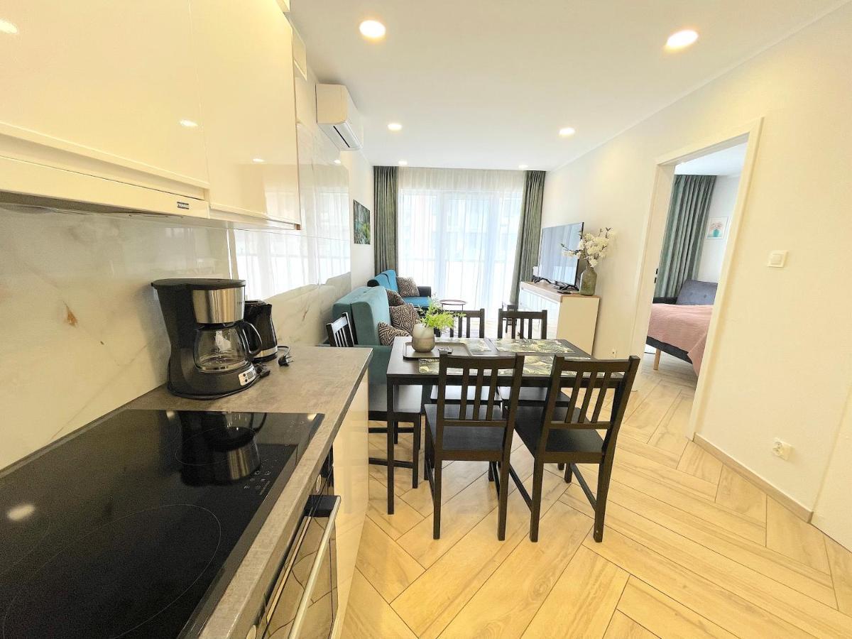 Apartament Superior Blue Przy Plazy- Free Pool, Saunas, Jacuzzi, Fitness, Salzgrotte Колобжег Екстер'єр фото