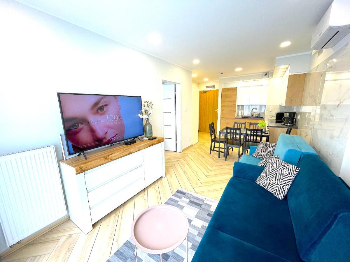 Apartament Superior Blue Przy Plazy- Free Pool, Saunas, Jacuzzi, Fitness, Salzgrotte Колобжег Екстер'єр фото