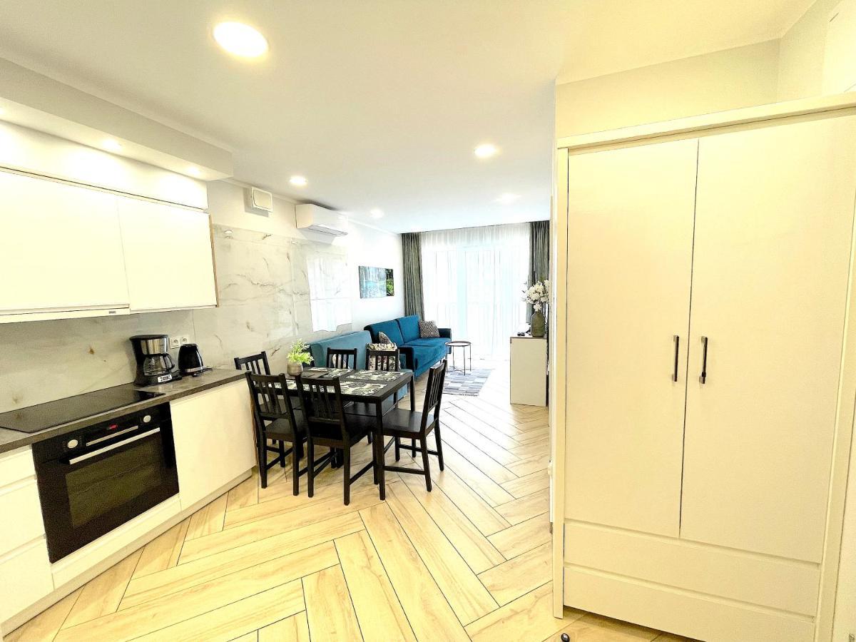 Apartament Superior Blue Przy Plazy- Free Pool, Saunas, Jacuzzi, Fitness, Salzgrotte Колобжег Екстер'єр фото