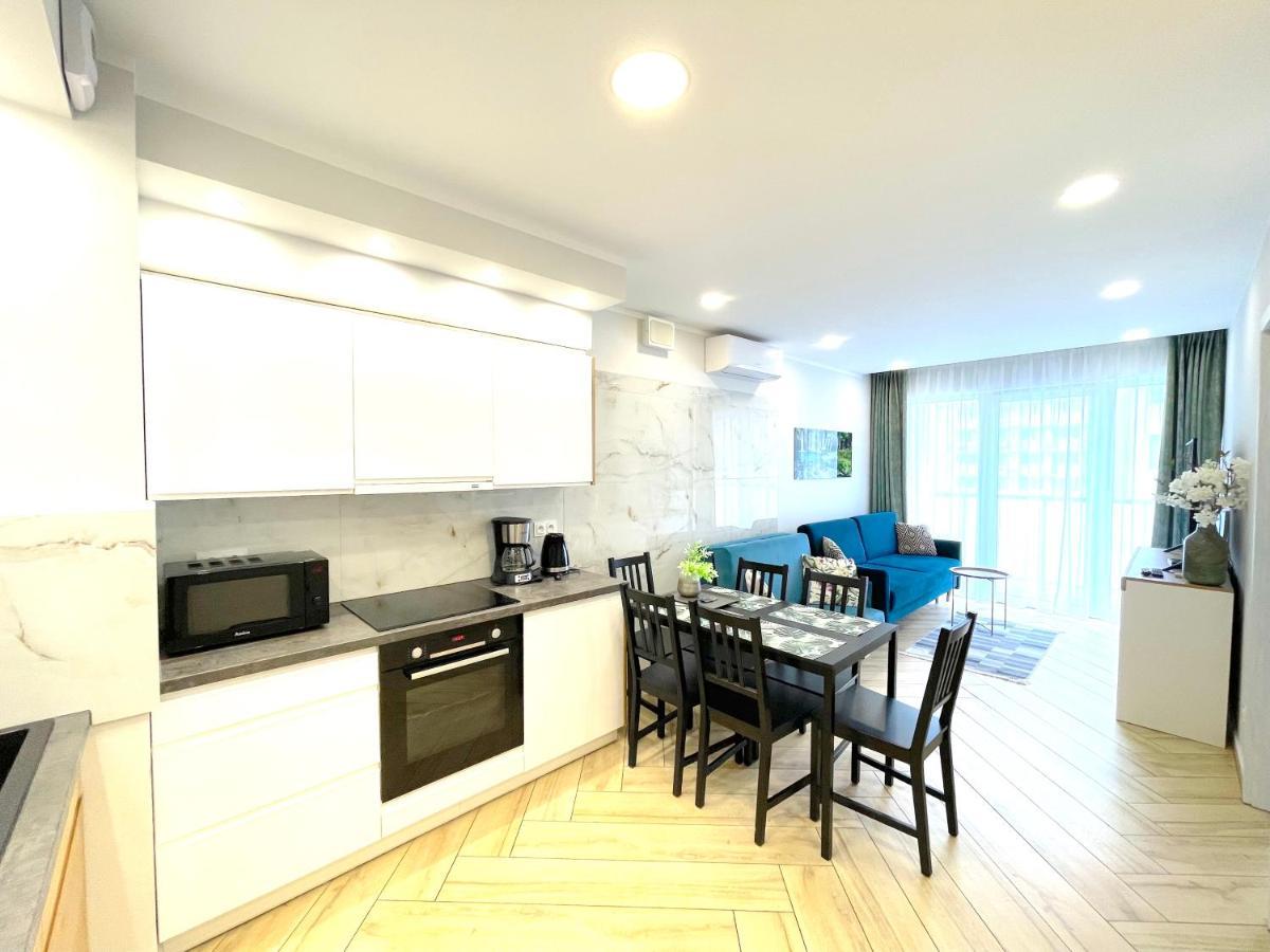 Apartament Superior Blue Przy Plazy- Free Pool, Saunas, Jacuzzi, Fitness, Salzgrotte Колобжег Екстер'єр фото