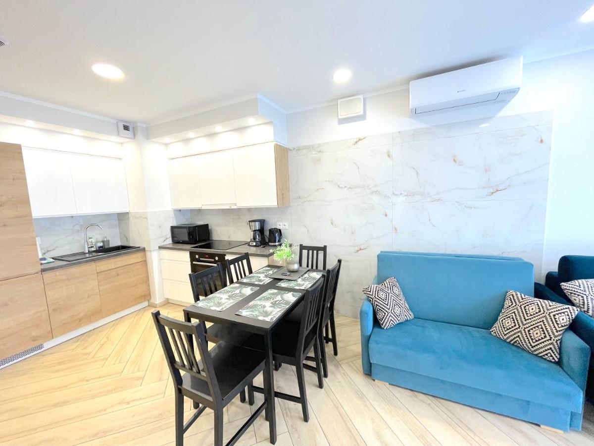 Apartament Superior Blue Przy Plazy- Free Pool, Saunas, Jacuzzi, Fitness, Salzgrotte Колобжег Екстер'єр фото