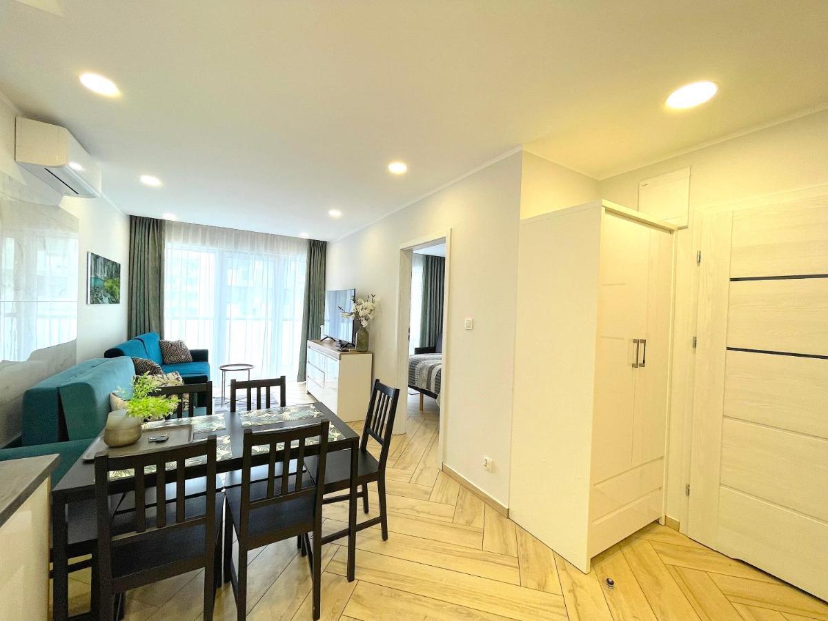 Apartament Superior Blue Przy Plazy- Free Pool, Saunas, Jacuzzi, Fitness, Salzgrotte Колобжег Екстер'єр фото