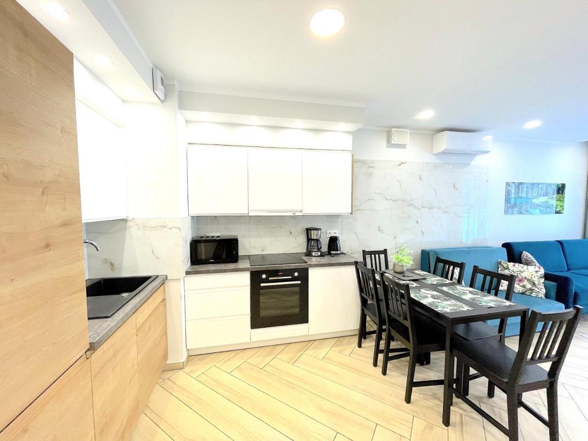 Apartament Superior Blue Przy Plazy- Free Pool, Saunas, Jacuzzi, Fitness, Salzgrotte Колобжег Екстер'єр фото