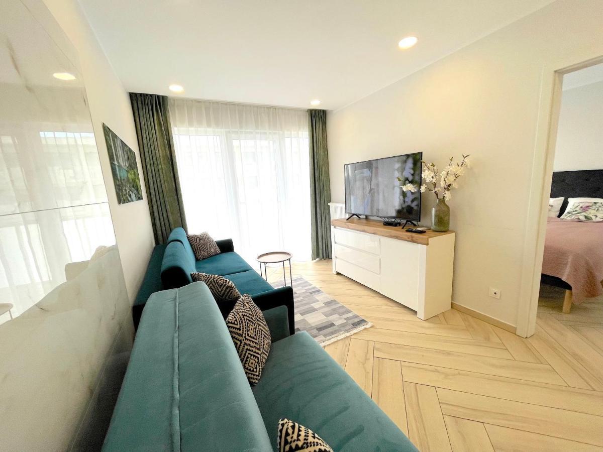 Apartament Superior Blue Przy Plazy- Free Pool, Saunas, Jacuzzi, Fitness, Salzgrotte Колобжег Екстер'єр фото