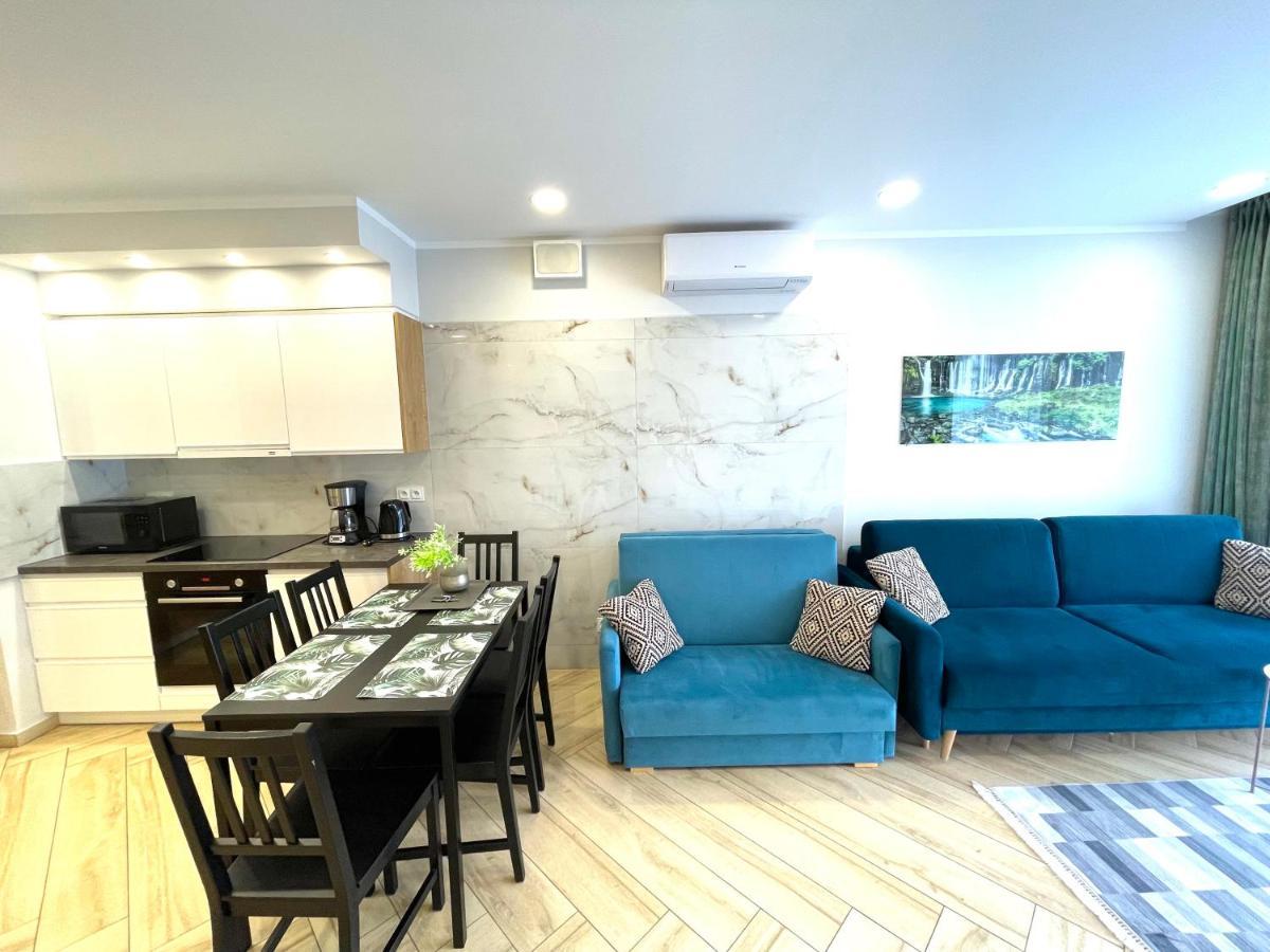 Apartament Superior Blue Przy Plazy- Free Pool, Saunas, Jacuzzi, Fitness, Salzgrotte Колобжег Екстер'єр фото