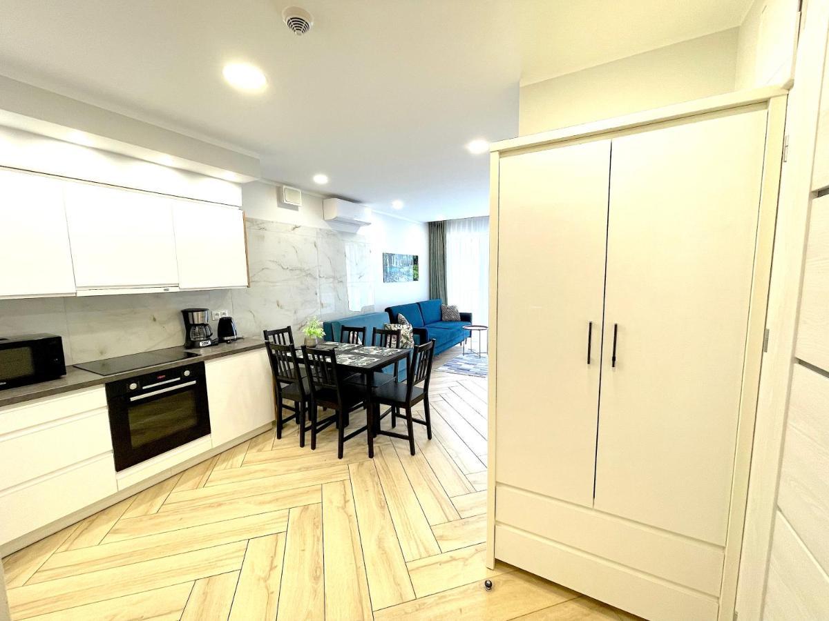 Apartament Superior Blue Przy Plazy- Free Pool, Saunas, Jacuzzi, Fitness, Salzgrotte Колобжег Екстер'єр фото