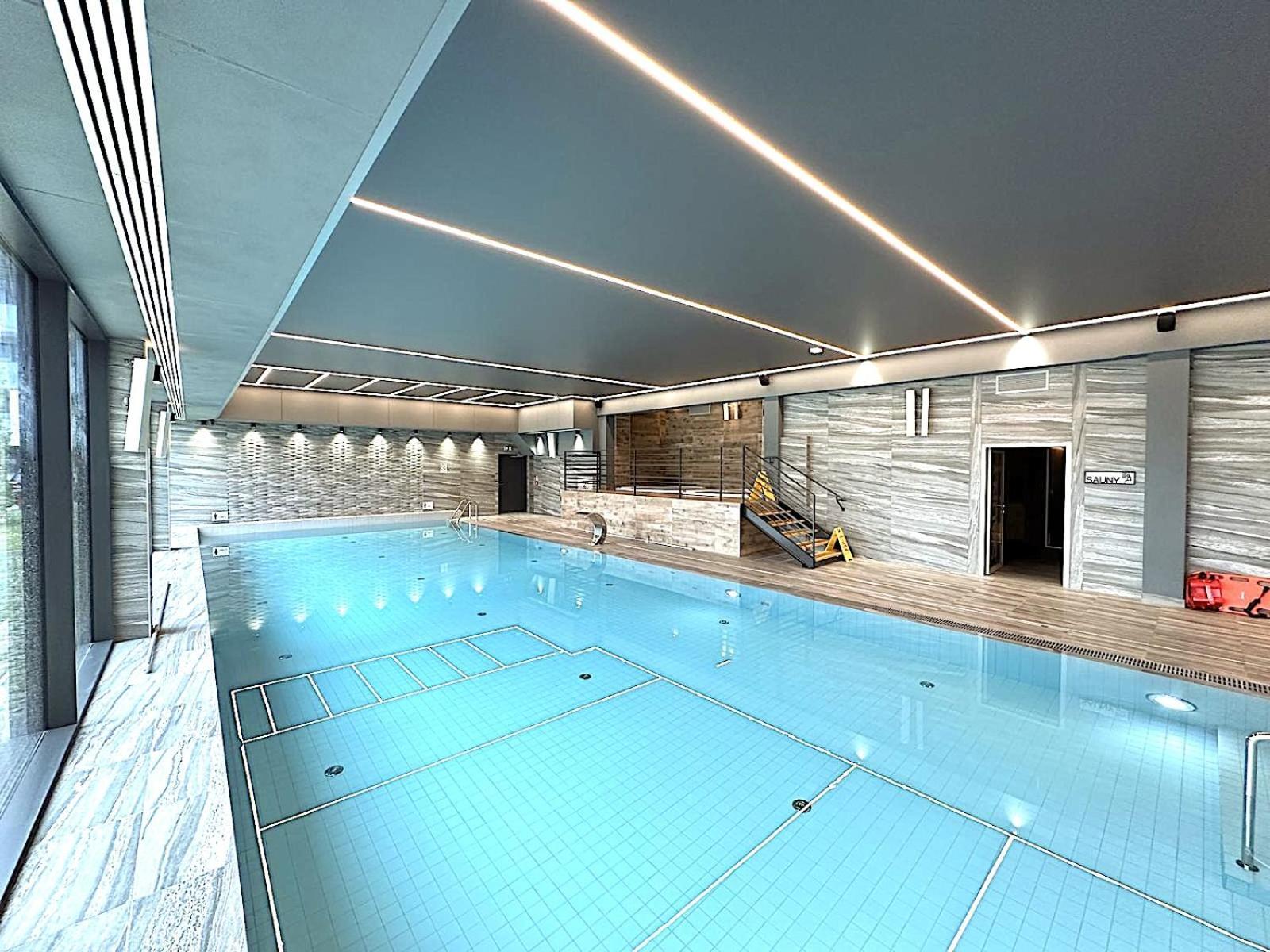 Apartament Superior Blue Przy Plazy- Free Pool, Saunas, Jacuzzi, Fitness, Salzgrotte Колобжег Екстер'єр фото