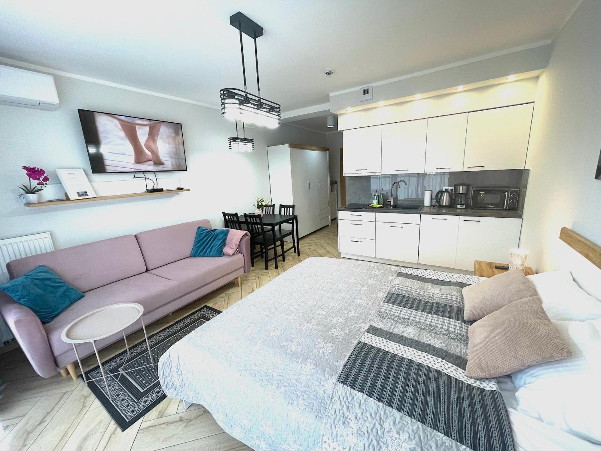 Apartament Superior Blue Przy Plazy- Free Pool, Saunas, Jacuzzi, Fitness, Salzgrotte Колобжег Екстер'єр фото