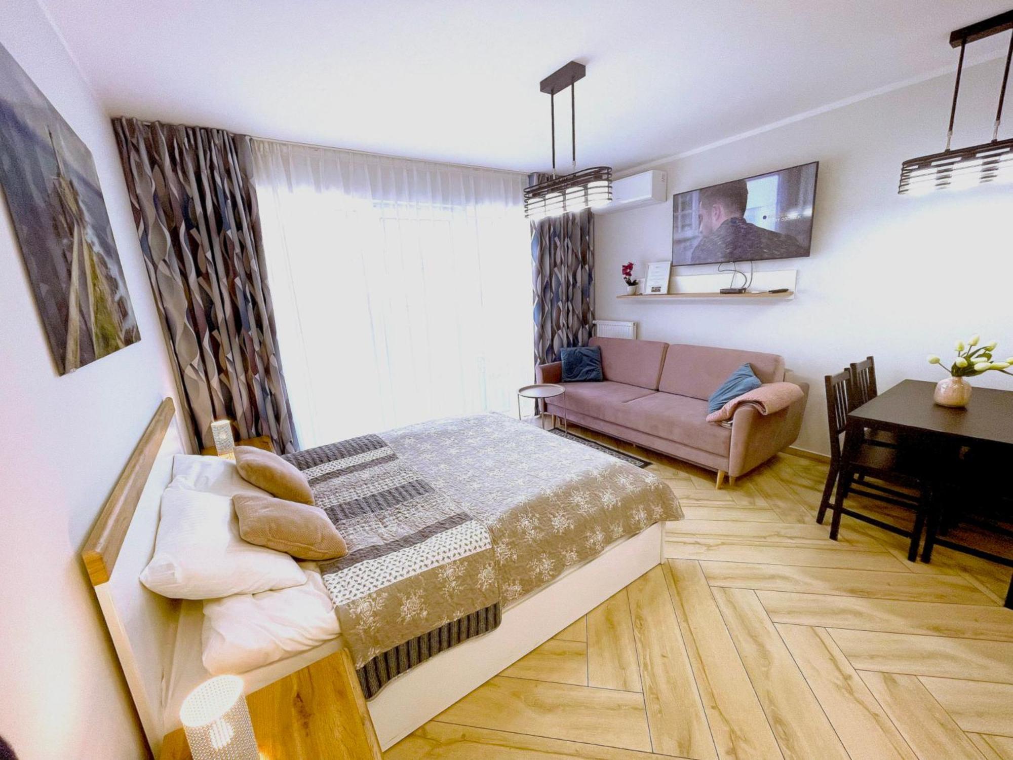 Apartament Superior Blue Przy Plazy- Free Pool, Saunas, Jacuzzi, Fitness, Salzgrotte Колобжег Екстер'єр фото