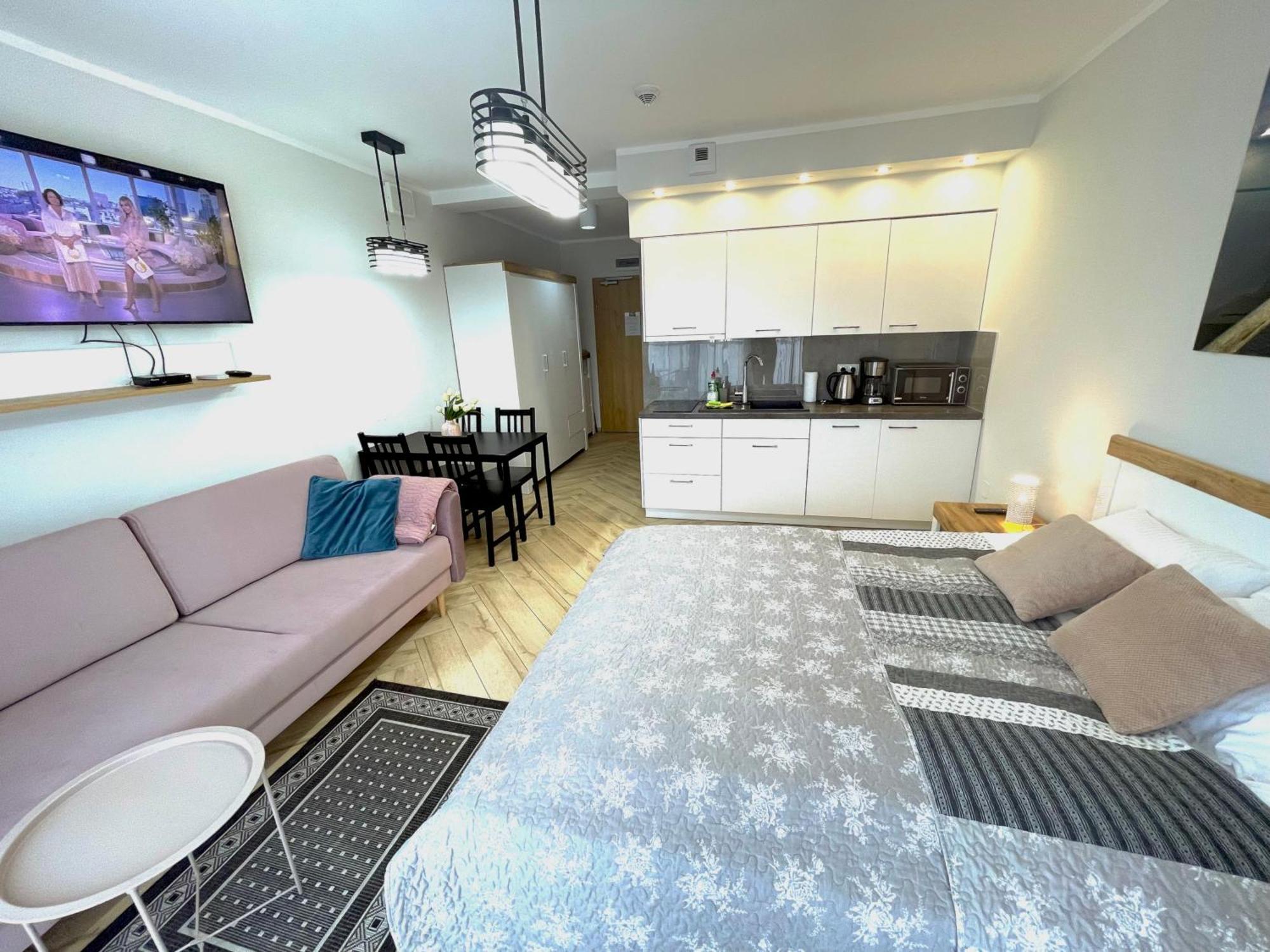 Apartament Superior Blue Przy Plazy- Free Pool, Saunas, Jacuzzi, Fitness, Salzgrotte Колобжег Екстер'єр фото